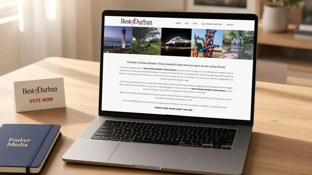 Fosker Media Nominated for the Best Web & Design Agency in Durban
