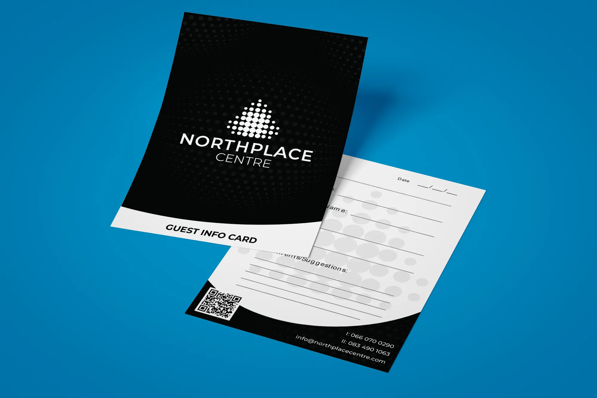 Northplace Centre Guest Cards by Fosker Media
