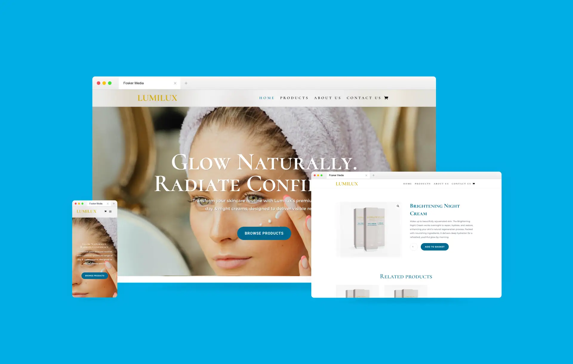 Lumilux — live client site