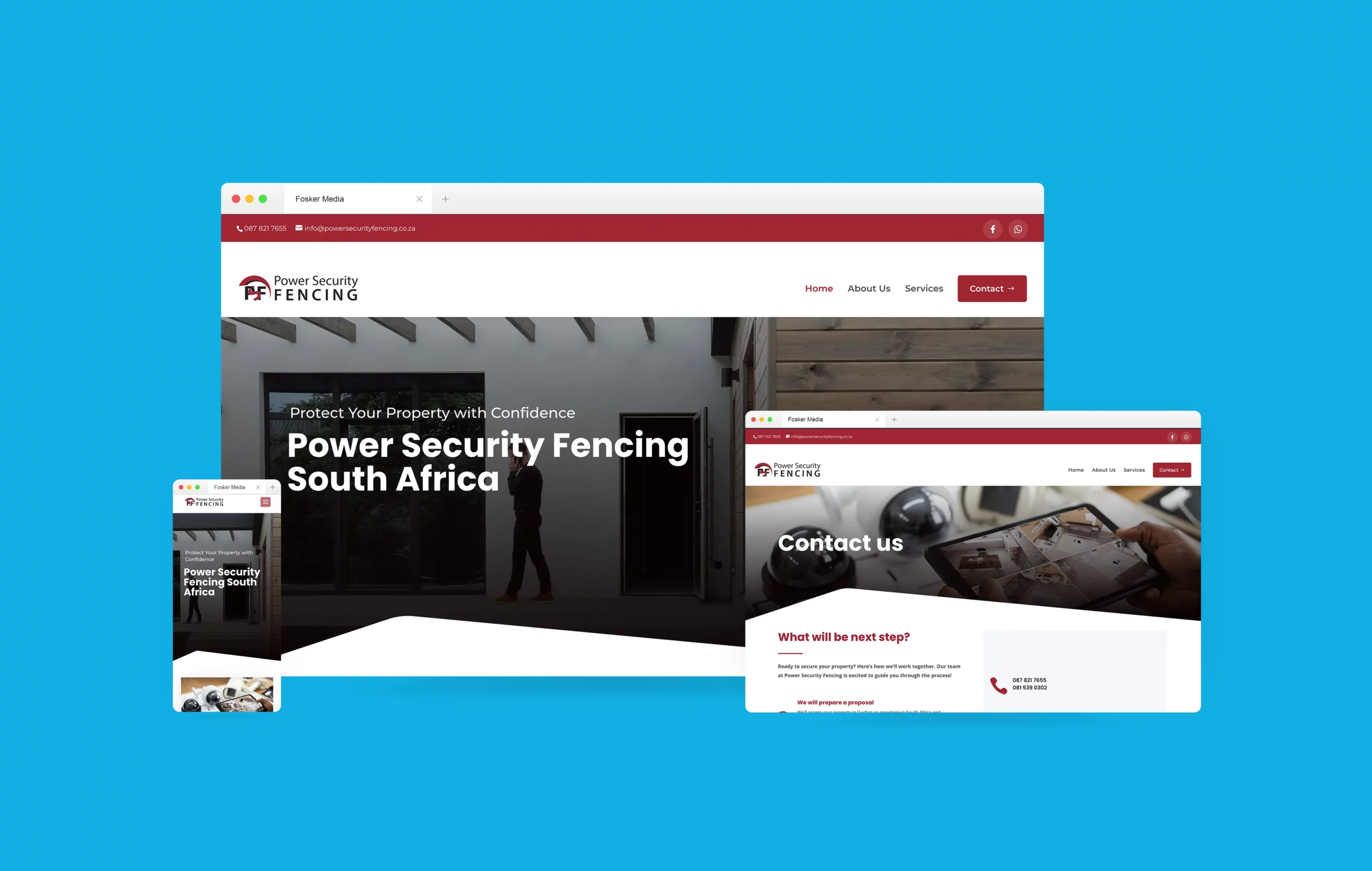 Power Security Fencing by Fosker Media